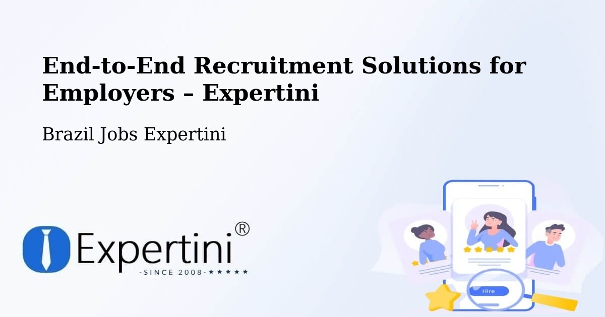 Recruitment Solutions for Employers – Caarapó - Caarapó, Brazil Jobs Expertini